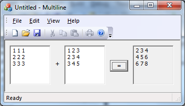 Matrix Addition
