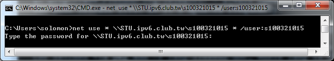 Command-line instruction
